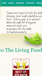 Mobile Screenshot of livingfoodsinstitute.com